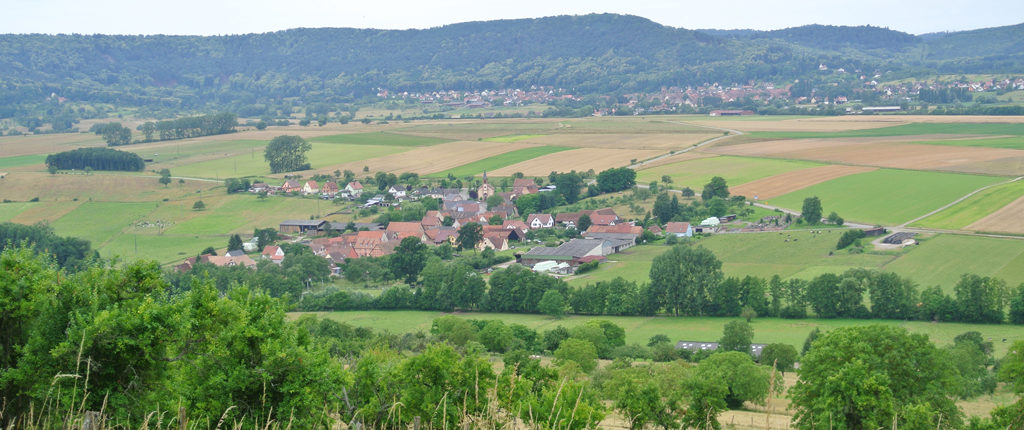 Panorama sur les environs du Bastberg